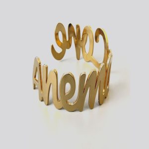 bracciale oro - anema e core